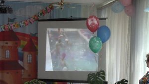 Выпускной  Часть 4  Поздравление инструктора по физкультуре