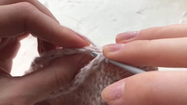 Соединение деталей крючком. смотреть онлайн