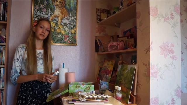 Инструменты и материалы для рисования маслом. Мастерская Марии. смотреть онлайн