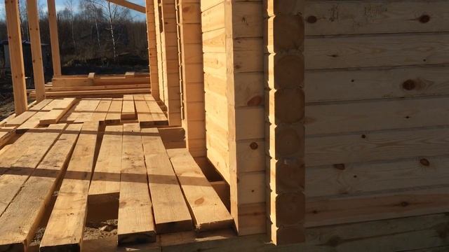 Хвойный Дом. Дачный дом из профилированного бруса 1 смотреть онлайн