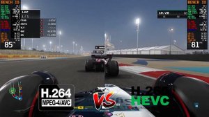 Recording OBS NVENC H.264 VS NVENC H.265 (HEVC) Benchmark 8 Games