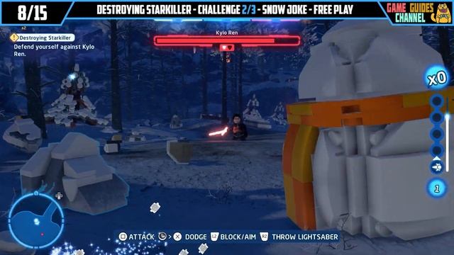 Destroying Starkiller 100% Walkthrough LEGO The Skywalker Saga смотреть онлайн
