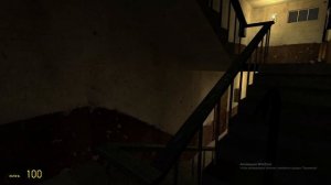 Бегаю от Next-ботов в Garry`s Mod.