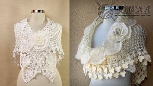 Соломоновые петли крючком: схемы, узоры, модели