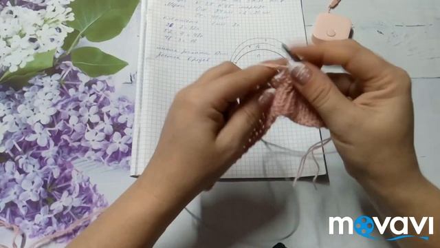 Детская кофточка спицами.Реглан сверху с ростком.3-6 мес 1 Часть