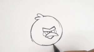 HOW TO DRAW TERENCE - ANGRY BIRDS TERENCE