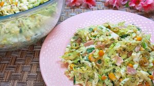 Вкусный Салат из Пекинской Капусты на праздничный стол. Все просили рецепт