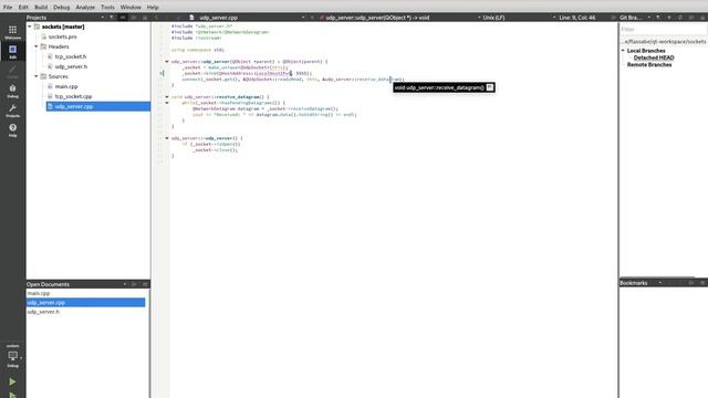 8 3 2 Qt : UDP Server смотреть онлайн