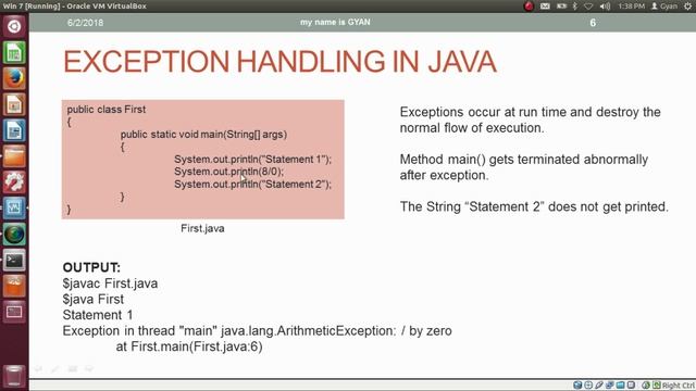 Exception Handling in Java | #2 | An Introduction to Exception in Java