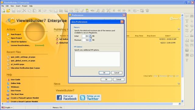Setting Java Virtual Memory Minimum and Maximum Allocations смотреть онлайн