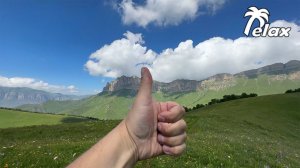 A walk through a Mountain Meadow at the Top of the Mountain