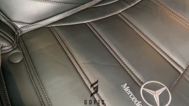 Коврики Mercedes GLE 167 2023 премиум класса от Gofis