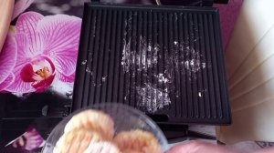 Картофельные котлеты с филе индейки на электрогриле Tefal