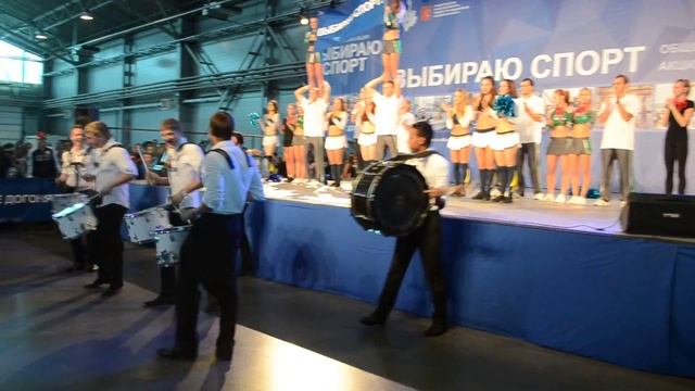 Открытие акции "Выбираю спорт" ЛенЭкспо 06.09.2014