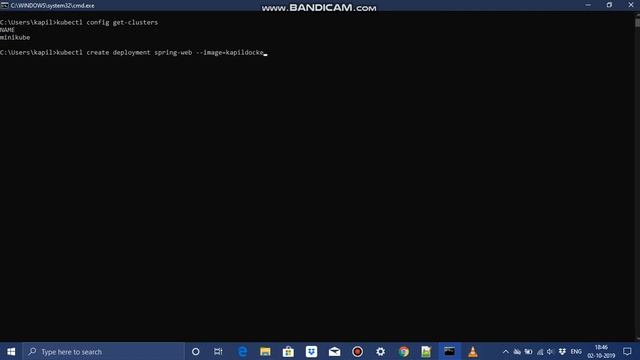 Deploy Docker container to Kubernetes cluster using Minikube