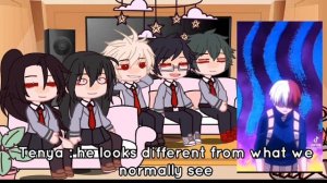 Class-1A react to Todoroki Shoto || MHA/BNHA || Manga spoilers ||Gacha Club