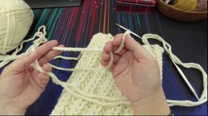 Мужской кардиган крупной вязки. Английская резинка.