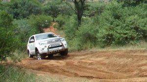 De Wildt 4x4 up hill with Axel Twister Toyota Fortuner 4.0L V6