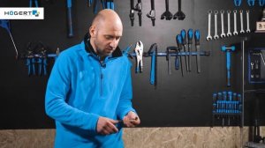 HOEGERT Клещи для шланговых хомутов с тросом