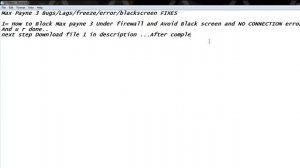 Max payne 3 Blackscreen / social club skip / bug /lag /freezes FIX