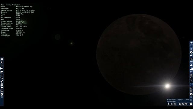 Исследование Спутников Юпитера / Европа / Ио / Каллисто / Ганимед / Space Engine