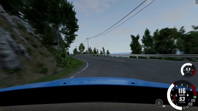 BeamNG.Drive (Volvo S60 mod) (East Coast map, USA) смотреть онлайн