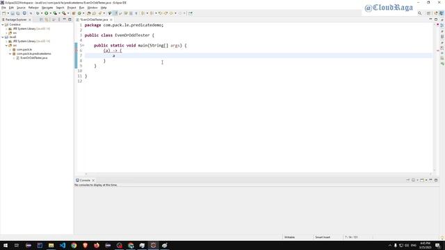 Java 8 - Tutorial - 16. Hands on Predicate Functional Interface with Example #Java8_by_CloudRaga