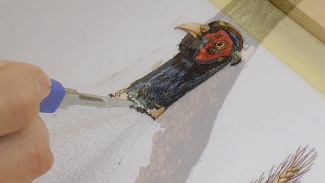 The Nature of the Sixth Sense Collection - Meadow Pheasants in Marquetry смотреть онлайн