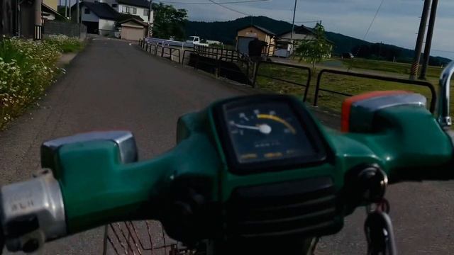 17 スズキ バーディー50 2スト ツーリング  SUZUKI Birdie 50 2-stroke FR50  BGMなし Engine Sound Only排気音 台鈴機車 铃木