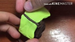 Избушка на курьих ножках из пластики