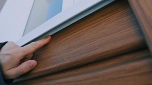 Фасад с текстурой под дерево: Дёке Люкс Миндаль