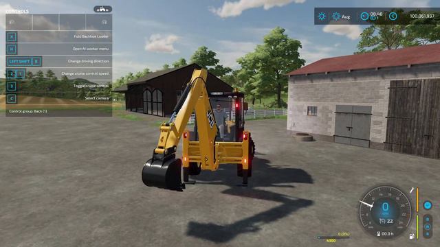 FS22 | JCB Backhoe Loader - Farming Simulator 22 New Mods Review 2K60 смотреть онлайн