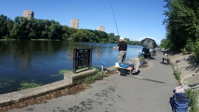Любительские соревнования по фидерной ловле! Этап- 1 г.Воскресенск смотреть онлайн