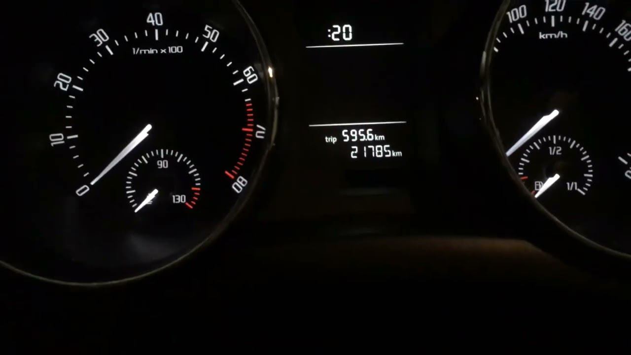 Сброс межсервисного интервала Skoda Yeti без Maxidot смотреть онлайн