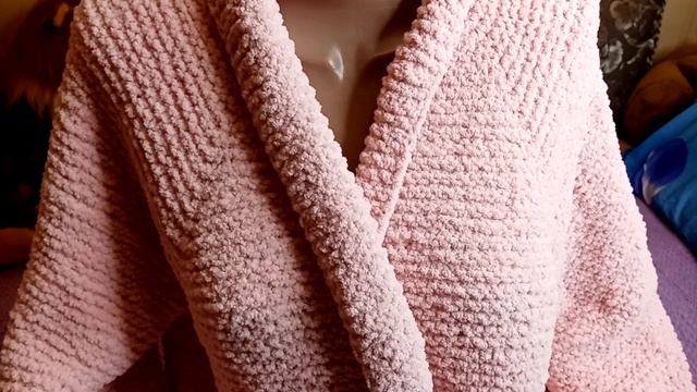Мои продвиженияхалат спицами