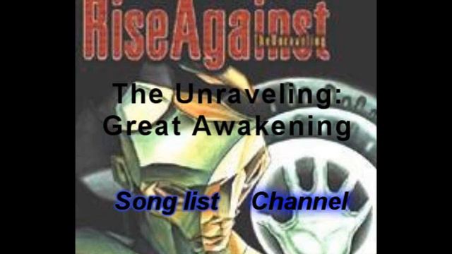 Rise Against:Great Awakening