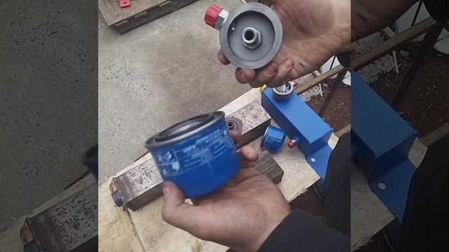 Приставка под фильтр, фильтрует масло. самоделки. Заказать: +7990000 6752 смотреть онлайн