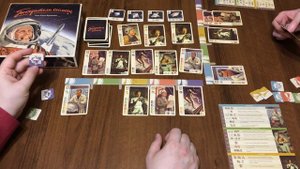 Играем в настольную игру Покорители космоса