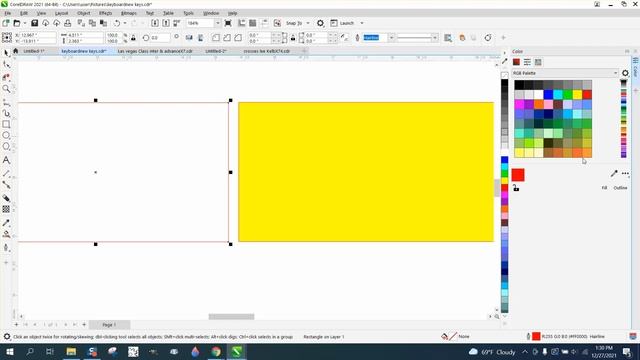 Corel Draw Tips & Tricks Color Docker and how to use