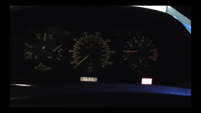 Mercedes W126/560 exhaust sound