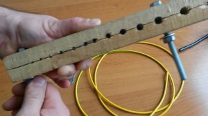 Изготовление станка для зачистки кабеля за пять минут.
