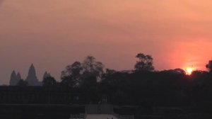 ВОСХОД СОЛНЦА. ХРАМОВЫЙ КОМПЛЕКС АНГКОР ВАТ (Angkor Wat. Cambodia)