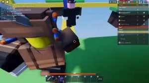 1 minute of Roblox bedwars anti cheat destroying the game