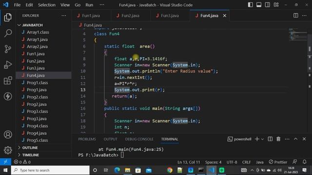 Java Functions Over Loading in Telugu