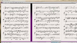 408 Duet for Alto Flute and Cello C7 Contemporary Classical Music Score