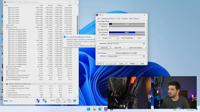 Kit EXÓTICO - EXCLUSIVO DA CHINA! Core i5 13490F + MaxSun B760M Challenger AO VIVO! смотреть онлайн