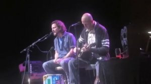 Eddie Vedder and Jimmy Flemion perform  "The Longing Goes Away" and "Starboy" 11/11/12 Austin TX