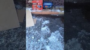 Работа генератора от природного магистрального газа.7 суток без света.