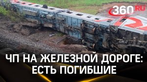 Два погибших в разбившемся поезде в Коми: РЖД назвали причину жуткого ЧП
