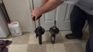 Compare Old vs New Struts - VW Jetta SportWagen OEM SACHS vs NEW BILSTEIN PART II